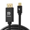 cable game factor mdtd400 mini display port a display port 4k 2 mts
