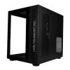 gabinete vorago game factor csg700 atx fishtank doble cristal usb 2.0/usb 3.0/audio 3.5 mm/micrófono negro
