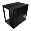 gabinete vorago game factor csg700 atx fishtank doble cristal usb 2.0/usb 3.0/audio 3.5 mm/micrófono negro