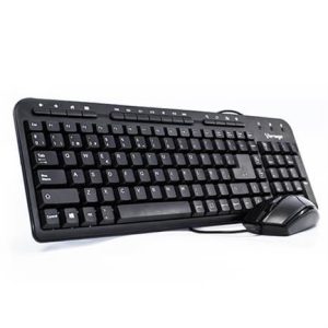 kit vorago teclado y mouse km 105 alambrico multimedia usb