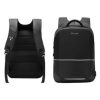 mochila vorago bp 401 antirrobo laptop 15.6" cierres candados tsa color negro