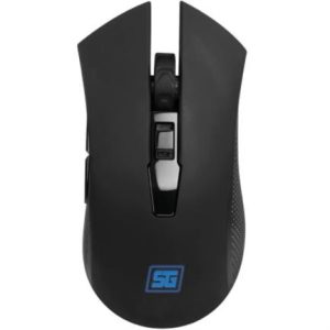mouse vorago start the game mo 600 inalámbrico 2400 dpi 6 botones recargable usb color negro