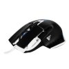 mouse game factor mog602 click láser pixart 3370 19000 dpi 8 botones iluminación rgb color negro