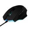 mouse vorago start the game mo 504 iluminación rgb software configurable hasta 6400dpi usb negro