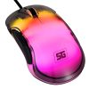 mouse vorago start the game mo 505 alambrico rgb neon hasta 7.200 dpis usb trasparente