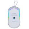 mouse game factor mog530 carcasas intercambiables pixart 3327 12.000 dpi rgb usb blanco