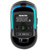 mouse game factor mow700 carcasas intercambiables 2.4g+bt pixart 3395 26.000 dpi rgb negro
