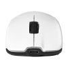 mouse game factor mow800 inalambrico wireless 2.4g bt pixart 3395 26.000 dpi 4k hz base rgb ultra ligero 56g blanco