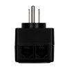 protector de voltaje vorago avr 300 rj45/rj11 portátil 900 joules para electrodomésticos