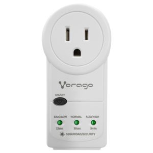protector de voltaje vorago avr 300 rj45/rj11 portatil 1800w electrodomesticos blanco