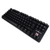 teclado mecánico game factor kbg500 bl rgb tenkeyless usb switch azul color negro