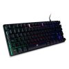 teclado vorago start the game kb 503 tenkeyless iluminación rgb usb color negro