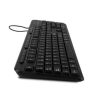 teclado vorago kb 204 alámbrico multimedia usb color negro