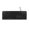 teclado vorago kb 204 alámbrico multimedia usb color negro