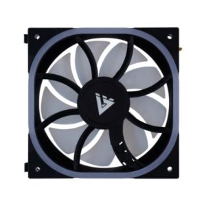 ventilador vorago modular game factor fg500 120mm 58 cfm 1900 rpm rgb compatible con fg500 negro