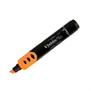 marcador vision plus 2600 fluorescente naranja c/12