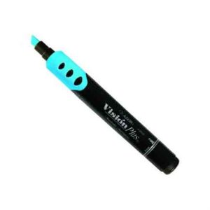 marcador vision plus 2600 fluorescente azul c/12
