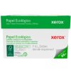 papel cortado xerox bond ecológico carta verde 75gr 93% blancura c/5000 hojas