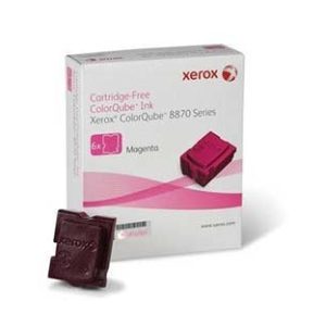 tinta xerox solida magenta 6 barras 17.300 pag.