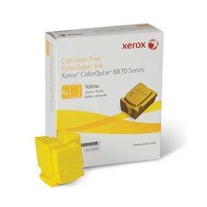 tinta xerox solida amarillo 6 barras 17.300 pag.