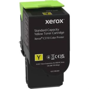 tóner xerox capacidad estándar 2000 páginas color amarillo