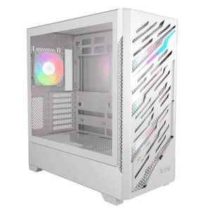 gabinete xpg starker air btf media torre atx 4 ventiladores argb