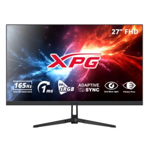 monitor xpg 27" plano ips 1920x1080 fhd 165hz negro