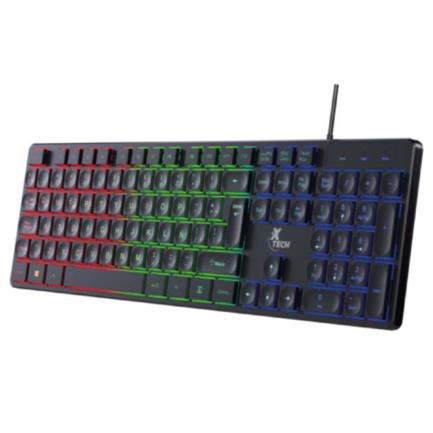combo teclado mouse y mousepad gaming rgb xtech hasha xtk 535s tamaño full size conexion usb español color negro combo teclado mouse y mousepad gaming rgb xtech hasha xtk 535s tamaño full size conexion usb español color negro