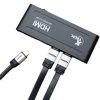 multiplicador hdmi xtech xha 410 de 4 salidas alimentación propia resolución 1920x1080p 1 conector hembra