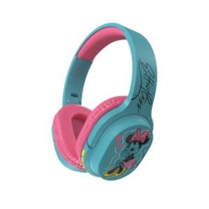 audífonos inalámbricos xtech xth d660mm diadema disney minnie mouse plegable y giratoria con micrófono bluetooth
