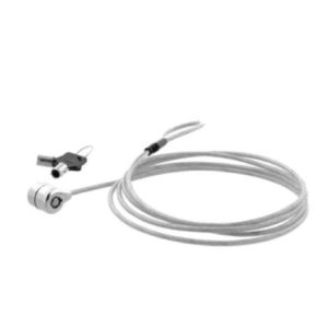 cable de seguridad xtech candado con llave 1.8m xta 110 material aleación de zinc y acero