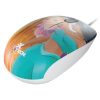 mouse alámbrico xtech xtm d406ps ambidiestro princesas disney 3 botones 1 velocidad