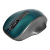 mouse optico xtech xtm 320 conexion usb 4 botones color verde metalico