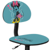 silla xtech xtf dc001mm de minnie mouse disney con asiento extra alcochado y ruedas suaves soporta hasta 79kg