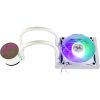 enfriamiento liquido xzeal 120mm redondo xz 409 cpu 1fanx120mm argb 3 pines+pwm 4 pines+seguro intel/amd blanco