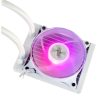 enfriamiento liquido xzeal 120mm redondo xz 409 cpu 1fanx120mm argb 3 pines+pwm 4 pines+seguro intel/amd blanco