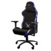 silla gamer xzeal xz15 rgb tela foam reclinable 180° base metal piston clase 4 150kgs brazos4d negro