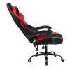 silla gamer xzeal xz20 tela foam reclinable 140° base metal piston clase 3 115kgs brazos fijos negro rojo