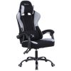 silla gamer xzeal xz20 tela foam reclinable 140° base de metal piston clase 3 115kgs brazos fijos negro gris
