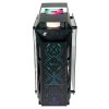 gabinete gamer micro tower xzeal ir02 m atx panel izq der vidrio metal usb1.0/usd3.0 /3.5mm 4argb fans 1hub negro rgb