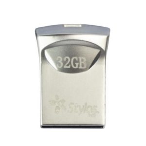 memoria usb stylos st125 32gb conexion tipo a 2.0 mini metalica plata