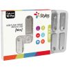 kit 10 memorias usb stylos st100 16gb conexion tipo a 2.0 metalica plata