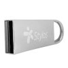 memoria usb stylos 128gb usb a 2.0 lectura 80mb/s escritura 50mb/s plata