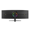 monitor xzeal 49 xzeal xz4090 panel curvo va 5k 120hz 4ms 2xdp + 2xhdmi negro