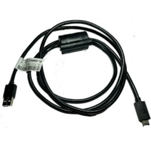 cable zebra de usb a a usb c longitud aproximada de 1.5 metros incluye una perla de ferrita adicional