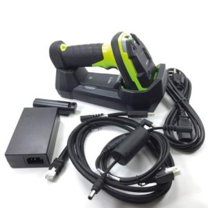 escaner industrial zebra inalambrico ds3678 sr 1d/2d lectura estandar de hasta 1.5m rugged con motor vibrador incluye