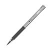 boligrafo f 301 compac grip gris punto fino tinta negra cuerpo de acero inoxidable caja c/12