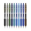 boligrafo zebra sarasa clip rollerball retractil punto mediano 0.7 tinta gel colores urtidos wnter caja c/10