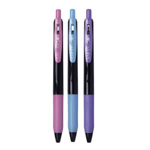 boigrafo zebra decoshine retractil punto fino 0.5 tinta gel colores surtidos pastel caja c/3