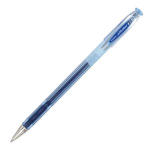 bolígrafo zebra j roller rx punto mediano 0.7mm tinta gel color azul c/6 pzas
